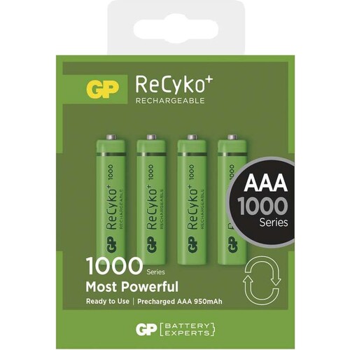 Аккумуляторы gp aaa 1000mah